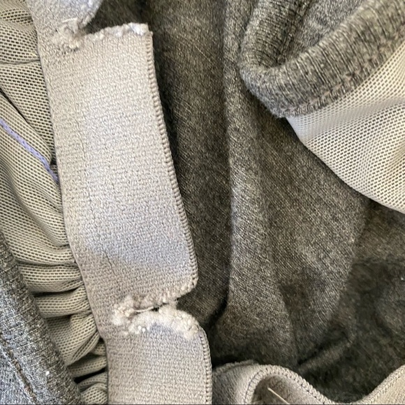 Athleta Rouched draped dress grey bra top small sleeveless - Picture 6 of 6